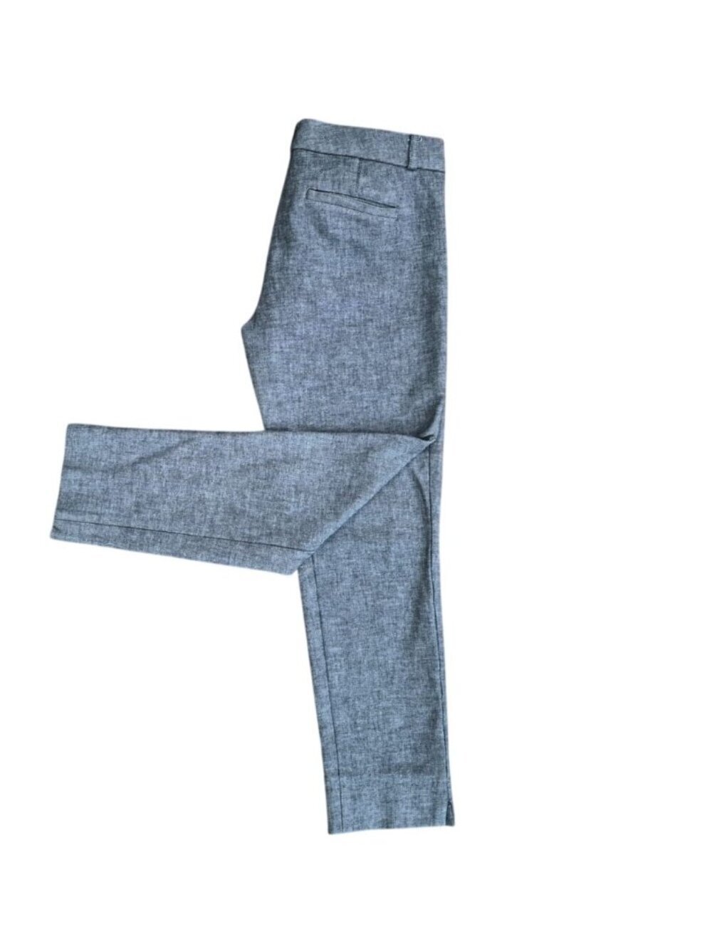 Banana Republic Sloan Gray Slim Ankle Pants Womens Size 4 Career Office Stretch